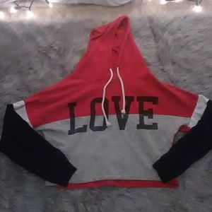 Cropped hoddie